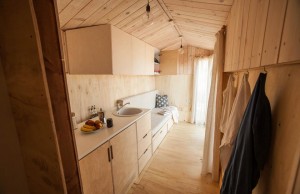 Un agencement de Tiny house minimaliste.