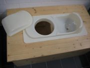 Toilette à séparateur- Tiny house.