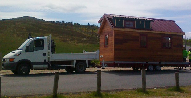 Tiny house à la française. Photos de Frédéric Bérard.