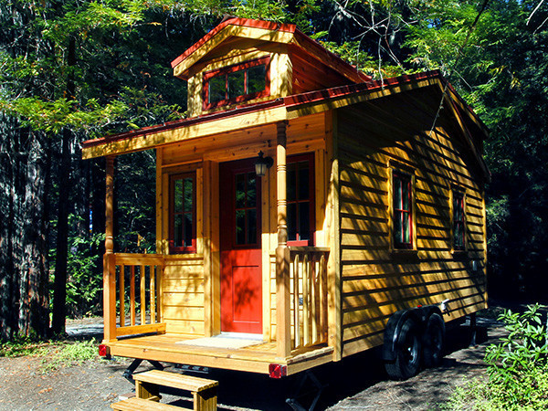 Une Tiny house (micro maison) réalisée par Tumbleweed.