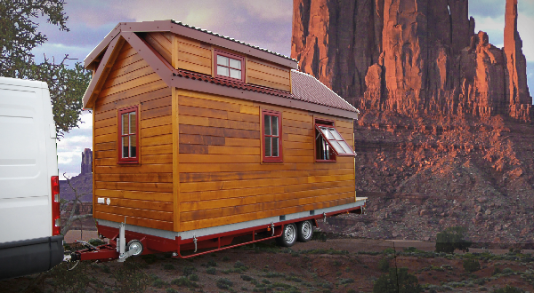 La mandrinoise fabrication de remorque pour Tiny house