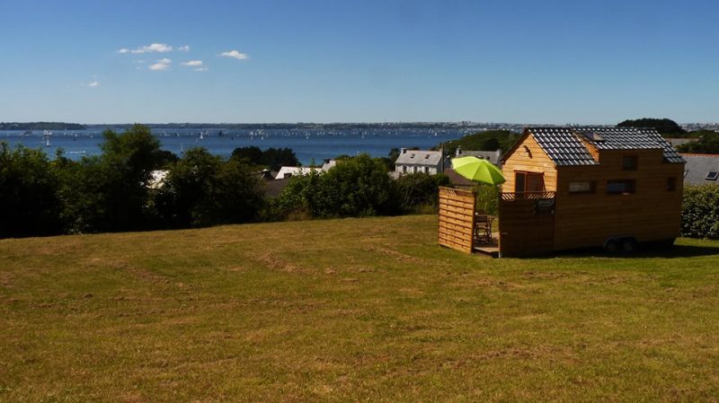 Une Tiny house qui apporte grand confort. Crédit photo: Ossatur.