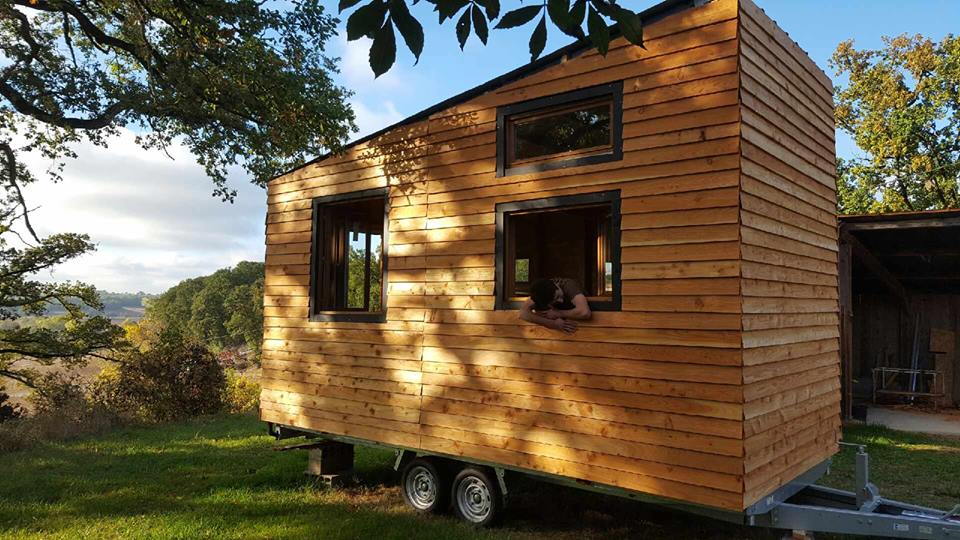 Crédit photo: Lucas Tiny house-ma maison qui roule.