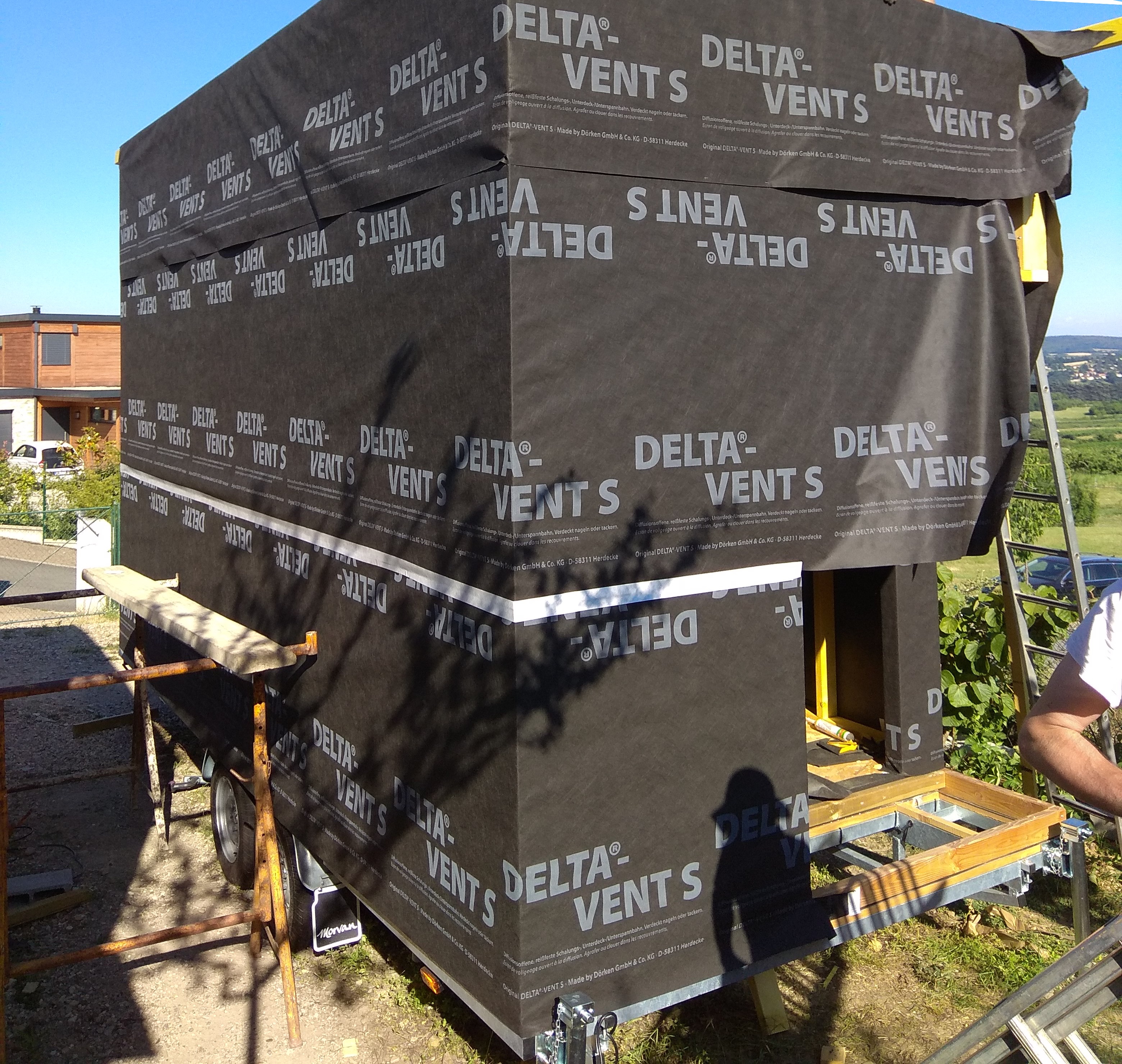 La pose du pare pluie Tiny House — free download